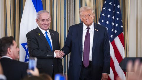 Trump logra el respaldo de Netanyahu en su plan de paz para Gaza