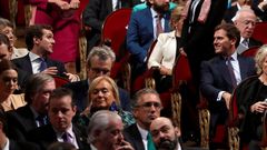 Casado y Rivera en la entrega de los premios Pr�ncipe de Asturias, el pasado 19 en Oviedo