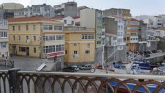 Casa do Pescador, edificio de la Cofrad�a de Pescadores de Malpica.