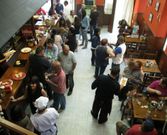El restaurante cuenta con una amplia carta de comida t�pica de la zona, pero tambi�n brasile�a.
