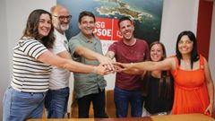 BNG y PSOE de A Illa firmaron un pacto de gobierno en junio de 2023