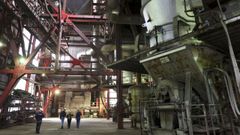 Imagen de archivo de uno de los �ltimos d�as en activo de la central t�rmica de As Pontes