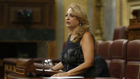 La diputada de Coalición Canaria, Cristina Valido