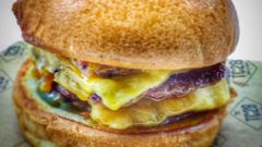 Imagen de archivo de una hamburguesa