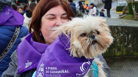 Manifestacin por el 8M en A Pobra do Caramial