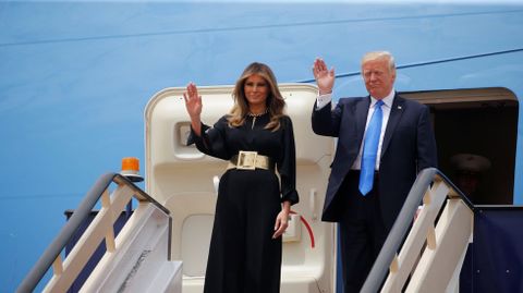 Primera gira internacional de Trump a Riad