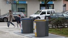 Los nuevos contenedores ya fueron instalados a la altura del Parque dos Condes