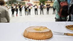 La torta de millo es sin duda el gran emblema gastronmico de Guitiriz