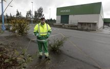 Manuel Roma, encargado de Soaga, ubicada casi en solitario en el parque de Bai�n. 