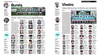 Las p�ginas dedicadas a la SD Burela y el Viveiro CF.
