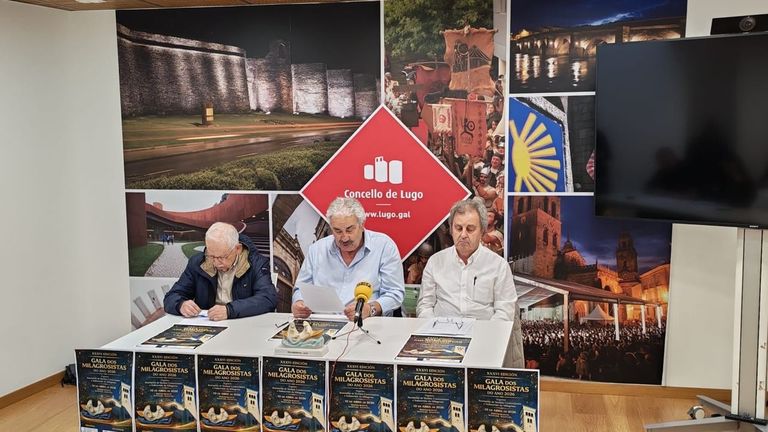 Presentaci&oacute;n de los Milagrosistas do Ano 2026.