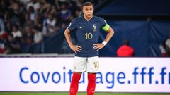 Kylian Mbapp�.Kylian Mbapp� con Francia