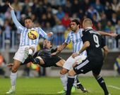 El M�laga solo ha ca�do en su feudo de La Rosaleda ante el Real Madrid. 
