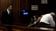 Los padres de Reeva Steenkamp han asistido a la �ltima sesi�n del juicio contra Pistorius
