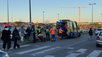 El atropello se produjo pasadas las 17.15 horas