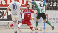 Coro, en un partido disputado en A Malata, no seguir� ligado a O Parrulo.