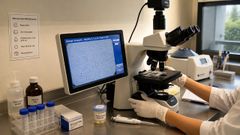 Imagen del laboratorio de an�lisis de semen de Iraga