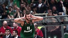 Imagen del Panathinaikos-CSKA de Euroliga