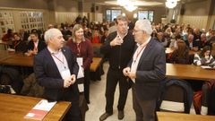 Jos Tom, Pilar Garca Porto, Gmez Besteiro y Miguel Fernndez, este sbado en Lugo