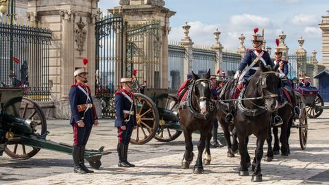 Foto de la Guardia Real cedida por el Concello de Viveiro para anunciar las actividades