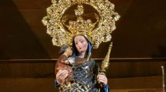 A nova coroa de a diario da Virxe da Barca ser� bendicida na novena dehoxe 
