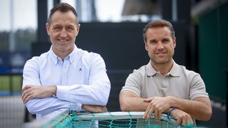 Jos� Manuel Aira y Jos� Moreira posan para La Voz