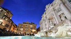 La Fontana de Trevi vuelve estar a disposici�n de los turistas