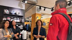 La diputada provincial de <span lang= gl >Emprego</span> presentou o programa comercial en Cee