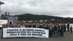 Manifestaci�n contra el acuerdo marco, hace unas semanas