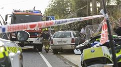 Un coche de color gris invadi� la acera en medio de un accidente m�ltiple y atropell� a la mujer y a su hija.