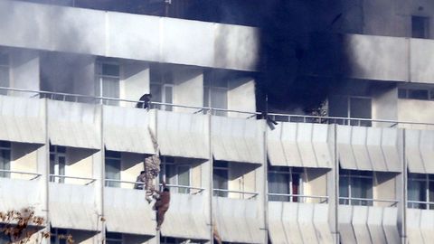 Un ataque al Hotel Intercontinental de Kabul deja diez muertos