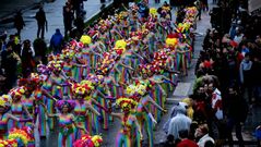 La fiesta tom� la calle