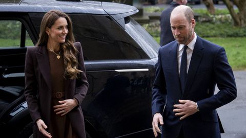 El pr�ncipe y la princesa de Gales, Guillermo y Kate Middleton, en una reciente imagen hace unos d�as