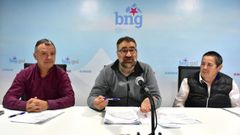 Rueda de prensa del BNG sobre la devolucin de impuestos a Iberdrola.