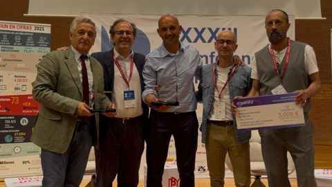 La entrega del premio fue en el campus de Albacete de la Universidad de Castilla-La Mancha