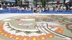 Las alfombras se podr�n ver ma�ana en Ponteareas