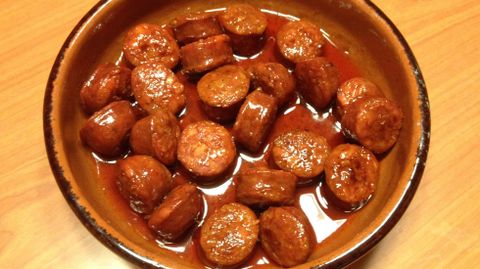 Chorizo a la sidra