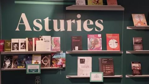 Stand de Asturias en la Feria de Fr�ncfort