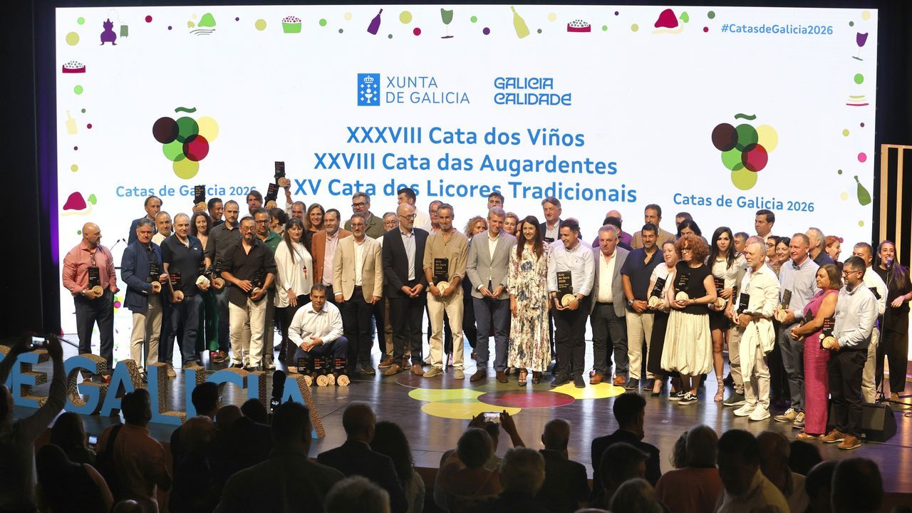 Cuñas Davia y Vía Romana se coronan en el certamen de las Catas de Galicia