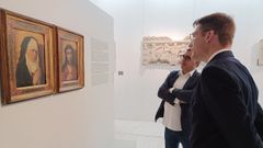 Un abogado del Estado de Polonia visit� ayer Pontevedra para asistir al pleno de la Diputaci�n que aprobaba el regreso del d�ptico a Varsovia 