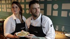 Moncho M�ndez y Marta Pesce, del restaurante Millo.