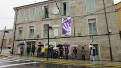 Concentraci�n del 25N en Maceda