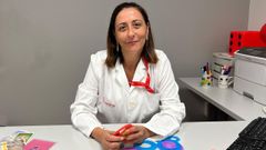 La neuropsic�loga Mar�a Villar, del hospital Ribera Povisa 