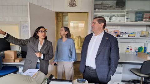 El subdelegado del Gobierno en A Coru�a, Julio Abalde, visit� el centro este jueves