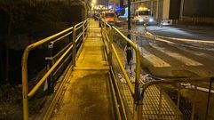 Pasarela provisional al centro de salud de O Carballi�o