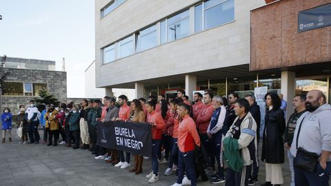 Acto de protesta y lectura de manifiesto este viernes a medioda en Burela