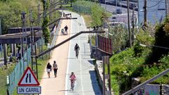 La V&iacute;a Verde se ha convertido en un corredor que utilizan miles de personas al d&iacute;a 
