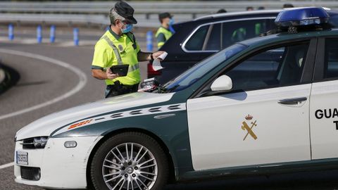 Imagen de archivo de un vehculo de la Guardia Civil 