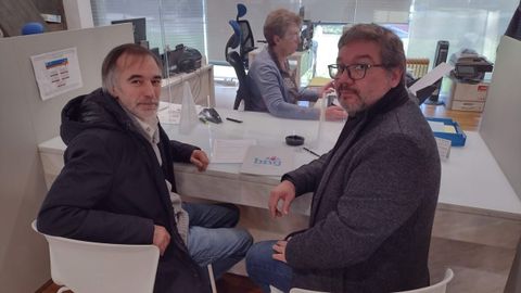 Benjamín Queiro y Óscar Insua