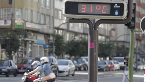 Las elevadas temperaturas provocan cambios de h�bitos en los coru�eses.